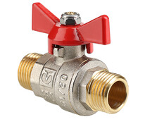 Кран шаровой водяной     3/4" РН/РН PN 40 VALTEC BASE бабочка