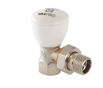 Угловой вентиль 1/2" ручной (верхний) VALTEC