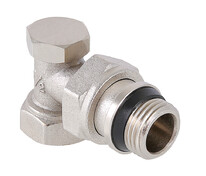 Угловой вентиль 1/2" ручной с уплотнением (нижний) VALTEC