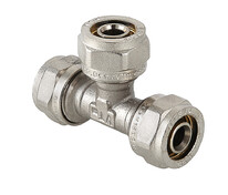 Тройник 26 х 26 х 26 обжим. VALTEC