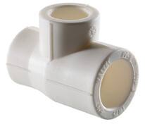 Тройник ред. PPR 75х40х75мм VALTEC