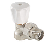 Угловой вентиль компактный 3/4" ручной (верхний) VALTEC