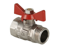 Кран шаровой водяной    3/4" РВ/РН PN 40 VALTEC COMPACT бабочка