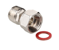 Полусгон 1/2" с накидной гайкой 3/4" VALTEC