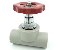 Вентиль запорный PP-R D 63 HEISSKRAFT