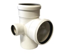 Крестовина 2-х пл. D110х50х110х87° SINIKON КОМФОРТ Левая