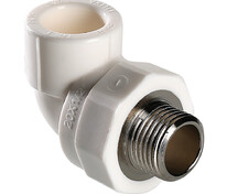 Колено 90° PPR с переходом на нар.р.25 х 3/4" VALTEC