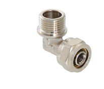 Колено 20 х 1/2" РН обжим. VALTEC