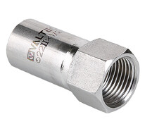 Соединитель внутренний нерж. сталь 18а х 1/2" РВ VALTEC