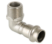 Колено 90° нерж. сталь 22 х 3/4" РН VALTEC