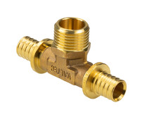 Тройник надвижной 20(2,8) х 1/2" х 20(2,8) РН VALTEC