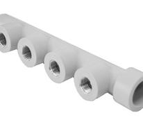 Коллектор PP-R D 32 4х1/2" РВ HEISSKRAFT