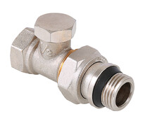 Проходной вентиль 1/2" с уплотнением (нижний) VALTEC