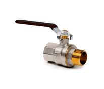 Кран шаровой водяной    3/4" РВ/РН PN 40 РосТурПласт ручка