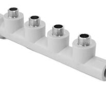 Коллектор PP-R D 32 4х1/2" РН HEISSKRAFT