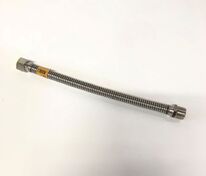 Подводка сильфонная для газа 3/4" 40см. РВ/РН "АкваЛайн"