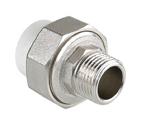 Муфта разборная м./п. PPR D 20 х 1/2" РН VALTEC