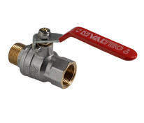 Кран шаровой водяной    3/4" РВ/РН PN40 VALTEC ГОСТ ручка