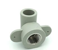 Колено 90° PP-R D 20 х 1/2" РВ c креплением HEISSKRAFT
