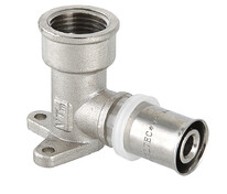 Колено установочное 16 х 1/2" РВ удлиненное ПРЕС. VALTEC