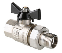 Кран шаровой водяной    3/4" с "амер." PN 80 VALTEC PERFECT