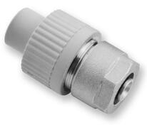 Адаптер PP-R D 20 х 16 для мет.пл.трубы HEISSKRAFT