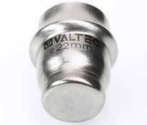 Заглушка нерж. сталь 22 VALTEC
