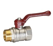 Кран шаровой водяной    1/2" РВ/РН PN 40 TEMPER ручка