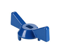 Рукоятка бабочка 1/2" синяя VALTEC