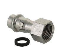 Соединитель нерж. сталь с НГ 35 х 1-1/4" VALTEC