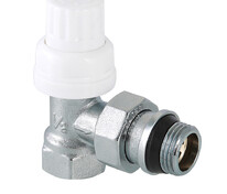 Клапан угловой т/с 1/2" с уплотнением VALTEC