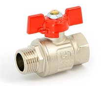Кран шаровой водяной     3/4" РН/РВ  "Uni-Fitt" ETALON бабочка
