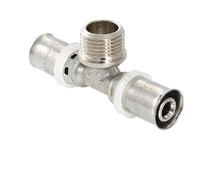 Тройник 20 х 3/4" х 20 PН ПРЕС. VALTEC